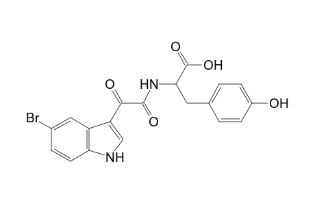 N-[(5-bromoindol-3-yl)glyoxyloyl]tyrosine