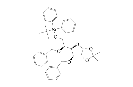 3,5-Di-O-benzyl-6-O-t-butyldiphenylsilyl-1,2-O-isopropyl-.beta.,L-idofuranose