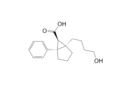 Bicyclo[3.1.0]hexane-6-carboxylic acid, 1-(4-hydroxybutyl)-5-phenyl-, (1.alpha.,5.alpha.,6.beta.)-