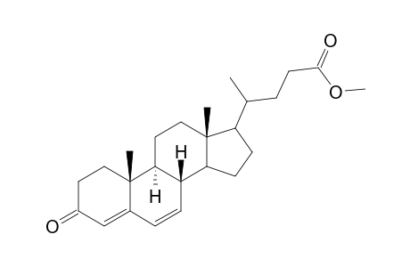 Methyl 3-oxochola-4,6-dien-24-oate