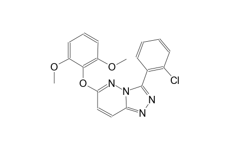 [1,2,4]triazolo[4,3-b]pyridazine, 3-(2-chlorophenyl)-6-(2,6-dimethoxyphenoxy)-