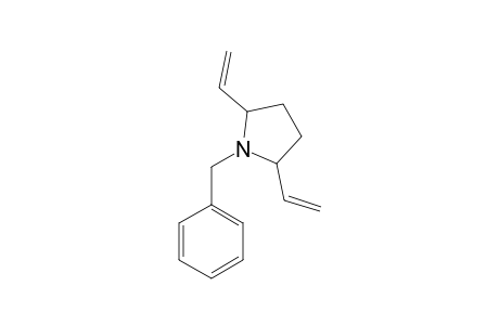 TRANS-(-)-N-BENZYL-2,6-DIVINYL-PYRROLIDINE