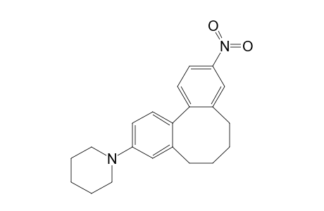 3-Nitro-10-(piperidin-1-yl)-5,6,7,8-tetrahydrodibenzo[a,c]cyclooctene