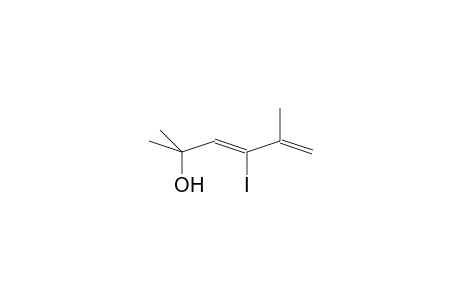 3-Iodo-2,5-dimethylhexa-1,3-dien-5-ol