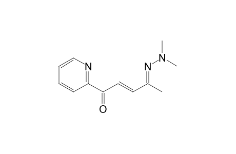 2-Pentene-1,4-dione, 1-(2-pyridinyl)-, 4-(dimethylhydrazone)