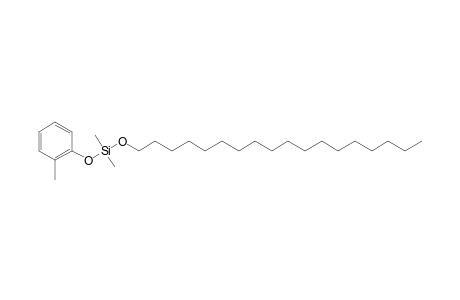 Silane, dimethyl(2-methylphenoxy)octadecyloxy-