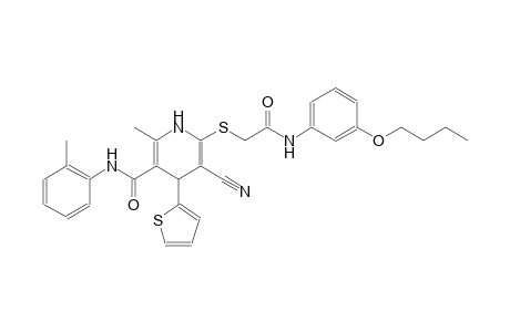 3-pyridinecarboxamide, 6-[[2-[(3-butoxyphenyl)amino]-2-oxoethyl]thio]-5-cyano-1,4-dihydro-2-methyl-N-(2-methylphenyl)-4-(2-thienyl)-