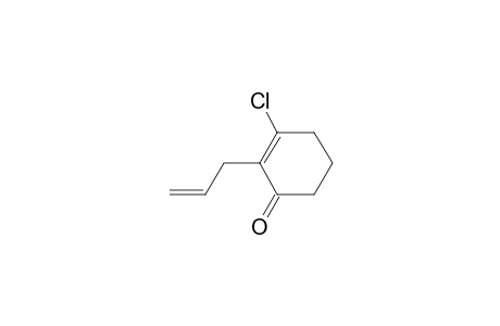 2-Allyl-3-chloro-cyclohex-2-en-1-one