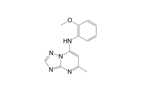 N-(2-methoxyphenyl)-5-methyl[1,2,4]triazolo[1,5-a]pyrimidin-7-amine