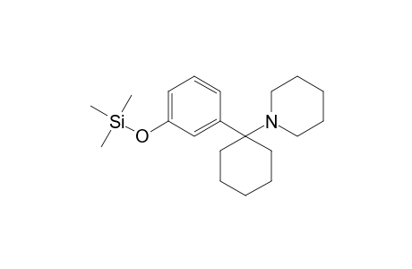 3-Hydroxyphencyclidine TMS