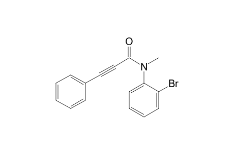 N-(2-Bromophenyl)-N-methyl-3-phenylpropiolamide