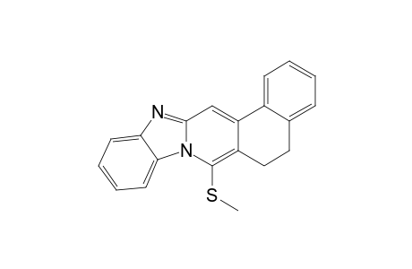 7-(Methylthio)-5,6-dihydrobenzimidazo[1,2-b]benzo[f]isoquinoline