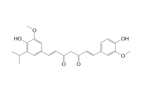 1,7-bis(5'-Isopropyl-4'-hydroxy-3'-methoxyphenyl)-1,6-heptadiene-3,5-dione