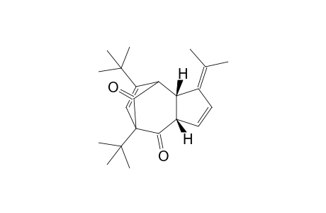 1,9-Bis(1,1-dimethylethyl)-6-(dimethylmethylene)tricyclo[6.2.1.0(3,7)]undec-4,9-diene-2,11-dione
