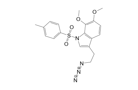 3-(2-azidoethyl)-6,7-dimethoxy-1-(4-methylphenyl)sulfonyl-indole