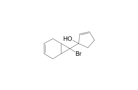 1-(7'-Bromobicyclo[4.1.0]hept-3'-en-7'-yl)cyclopent-2-en-1-ol