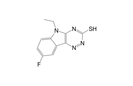 5-ethyl-8-fluoro-5H-[1,2,4]triazino[5,6-b]indol-3-yl hydrosulfide