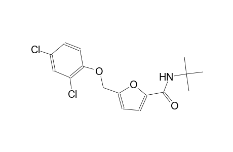N-(tert-butyl)-5-[(2,4-dichlorophenoxy)methyl]-2-furamide