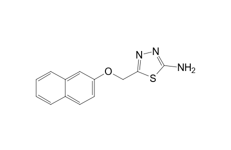 5-[(Naphthalen-3-yloxy)methyl]-1,3,4-thiadiazol-2-amine