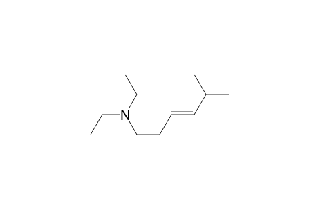 3-Hexen-1-amine, N,N-diethyl-5-methyl-