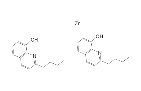 2-Butylquinolin-8-ol; zinc