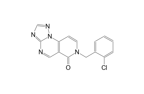 pyrido[3,4-e][1,2,4]triazolo[1,5-a]pyrimidin-6(7H)-one, 7-[(2-chlorophenyl)methyl]-