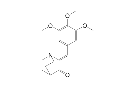 1-azabicyclo[2.2.2]octan-3-one, 2-[(3,4,5-trimethoxyphenyl)methylene]-, (2Z)-