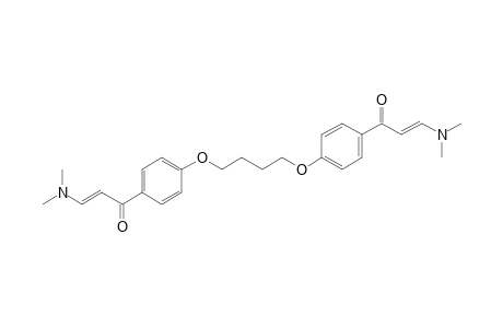 (E)-3-Dimethylamino-1-(4-{4-[4-((E)-3-dimethylamino-acryloyl)-phenoxy]-butoxy}-phenyl)-propenone