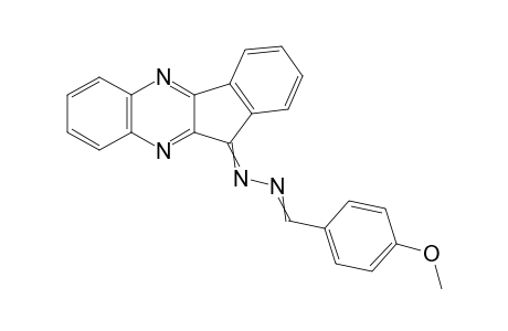 11-[(4-Methoxybenzylidene)hydrazineylidene]-11H-indeno[1,2-b]-quinoxaline