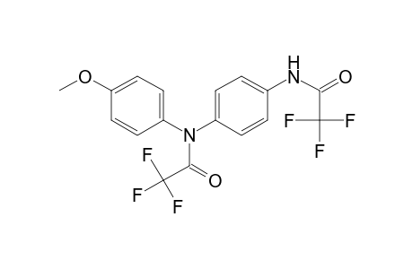Acetamide, 2,2,2-trifluoro-N-(4-methoxyphenyl)-N-[4-[(2,2,2-trifluoroacetyl)amino]phenyl]-