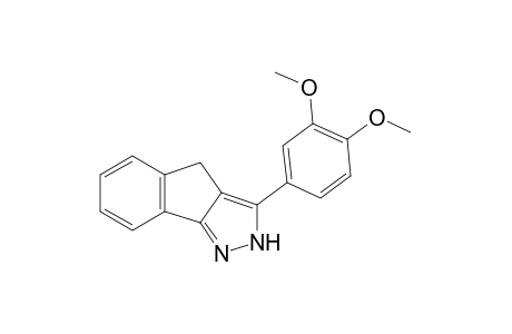 2,4-dihydro-3-(3,4-dimethoxyphenyl)indeno[1,2-c]pyrazole