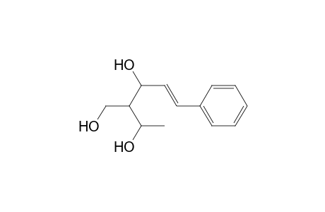 3-(Hydroxymethyl)-6-phenylhex-5-ene-2,4-diol