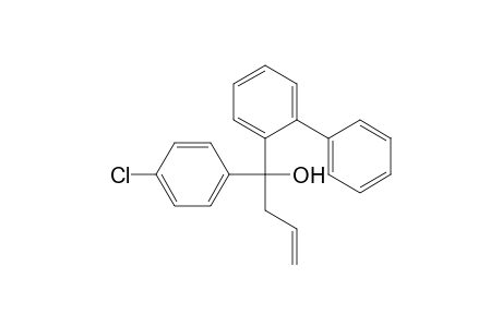 1-(4-Chlorophenyl)-1-(2-phenylphenyl)-3-buten-1-ol