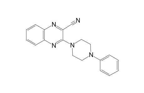 3-(4-phenyl-1-piperazinyl)-2-quinoxalinecarbonitrile