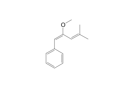 (E)-2-Methoxy-4-methyl-1-phenyl-1,3-pentadiene