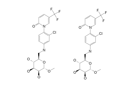 METHYL-6-DEOXY-6-[3-CHLORO-4-(5-TRIFLUOROMETHYL-2(1H)-PYRIDONE-1-YL)-ANILINO]-ALPHA-D-MANNOPYRANOSIDE