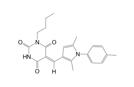 (5Z)-1-butyl-5-{[2,5-dimethyl-1-(4-methylphenyl)-1H-pyrrol-3-yl]methylene}-2,4,6(1H,3H,5H)-pyrimidinetrione