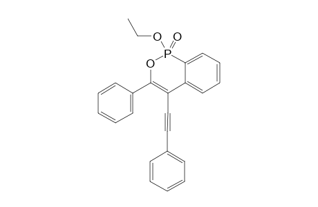 1-ETHOXY-3-PHENYL-4-PHENYLETHYNYLBENZO-[C]-[1,2]-OXAPHOSPHININE-1-OXIDE