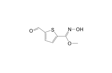 Methyl 5-Formyl-2-thiophenecarboxylate Oxime