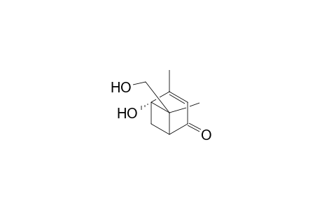 2,7-Dimethyl-7-hydroxymethyl-4-oxotricyclo[3.1.1.0(1,7)]hept-2-en-1-ol