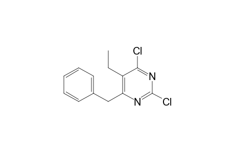 4-benzyl-2,6-dichloro-5-ethylpyrimidine