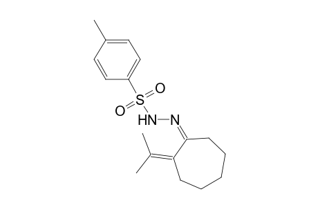 Benzenesulfonic acid, 4-methyl-, [2-(1-methylethylidene)cycloheptylidene]hydrazide