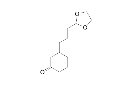 3-[3-(1,3-DIOXOLAN-2-YL)-PORPYL]-CYCLOHEXANONE