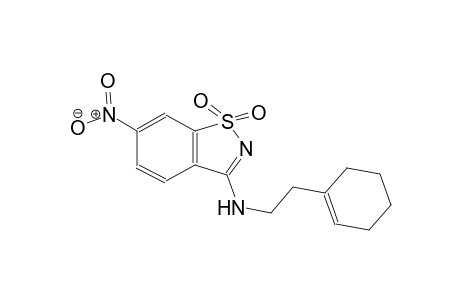 N-[2-(1-cyclohexen-1-yl)ethyl]-6-nitro-1,2-benzisothiazol-3-amine 1,1-dioxide