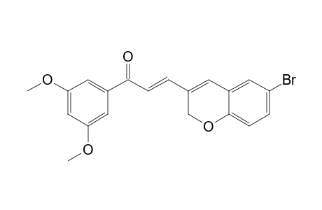 (E)-3-(6-BROMO-2H-CHROMEN-3-YL)-1-(3,5-DIMETHOXYPHENYL)-PROP-2-EN-1-ONE