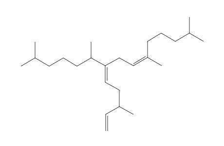 (6Z,9E)-2,6,10,14-tetramethyl-9-(3-methylpent-4-en-1-ylidene)pentadec-6-ene