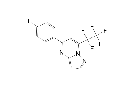 5-(4-fluorophenyl)-7-(1,1,2,2,2-pentafluoroethyl)pyrazolo[1,5-a]pyrimidine