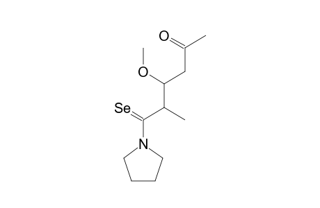 1-(3-METHOXY-2-METHYL-5-OXO-1-SELENOXOHEXYL)-PYRROLIDINE