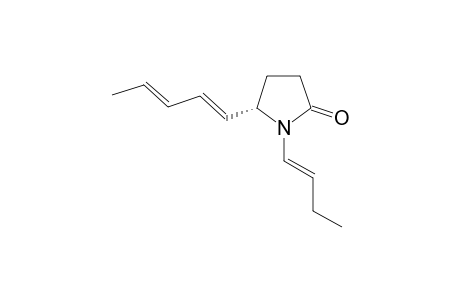 4-(1',3'-Pentadienyl)-N-(1'-butenyl)-2-pyrrolidinone