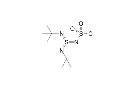 Bis(tert-butylimino)(chlorosulfonylimino)sulfur(VI)